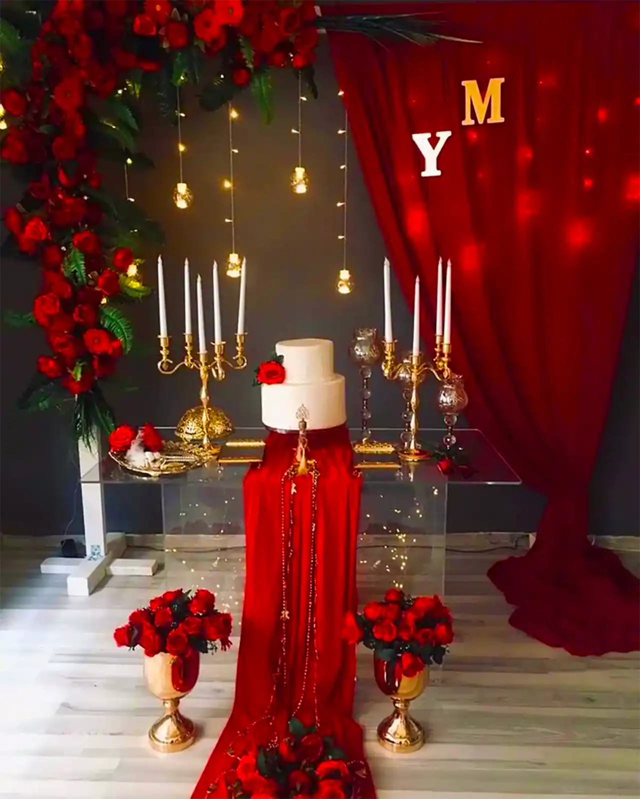 گل آرایی برای شب چله