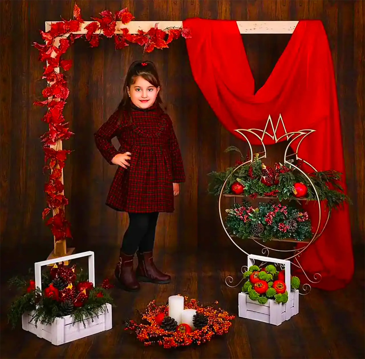 گل آرایی برای شب چله