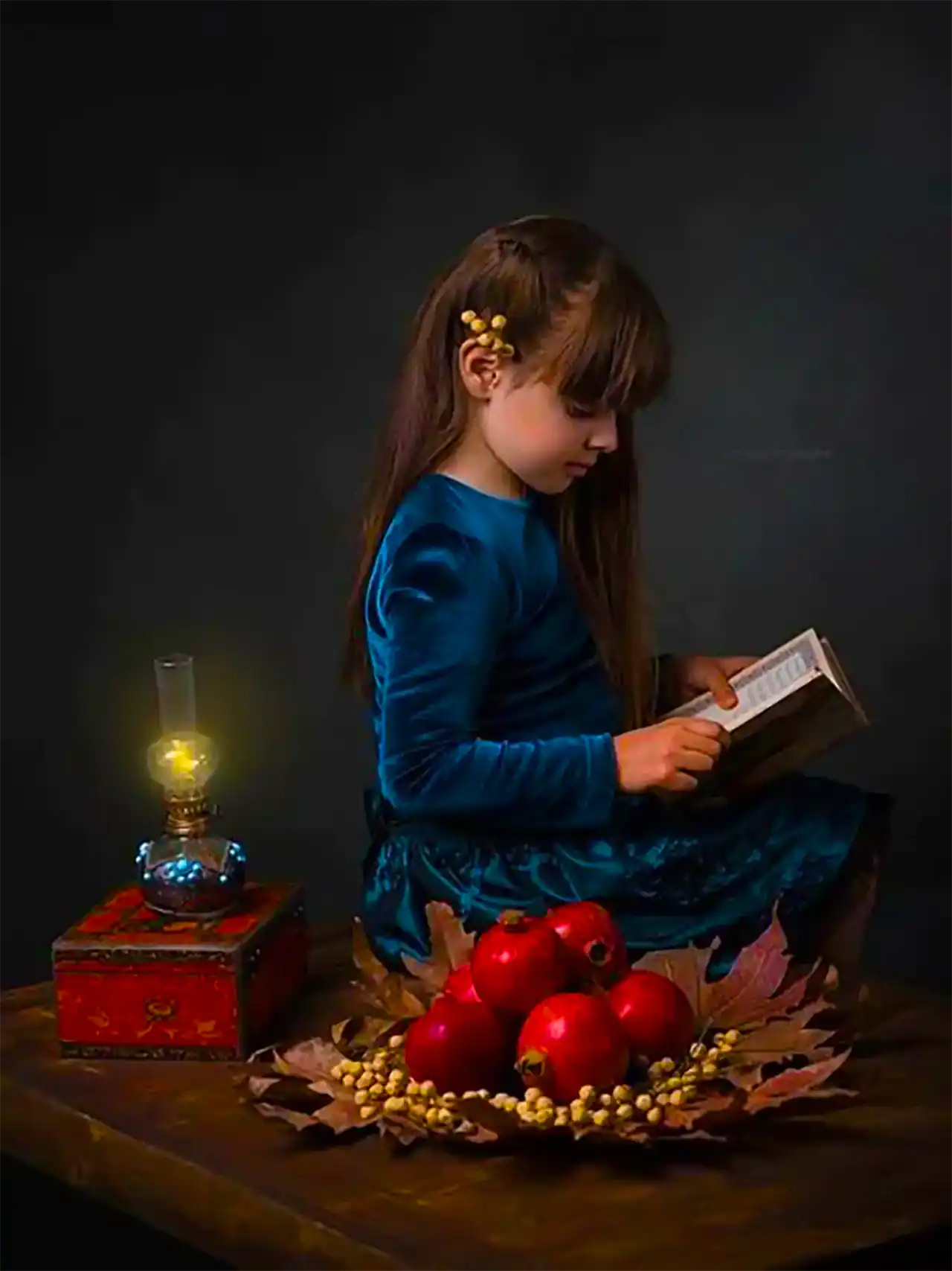 گل آرایی برای شب چله