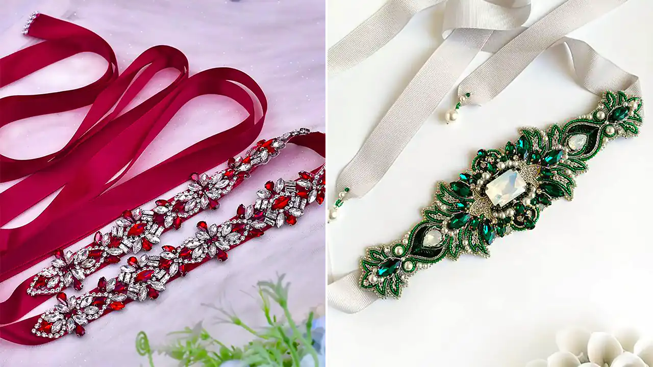 کمربند کارشده عروس