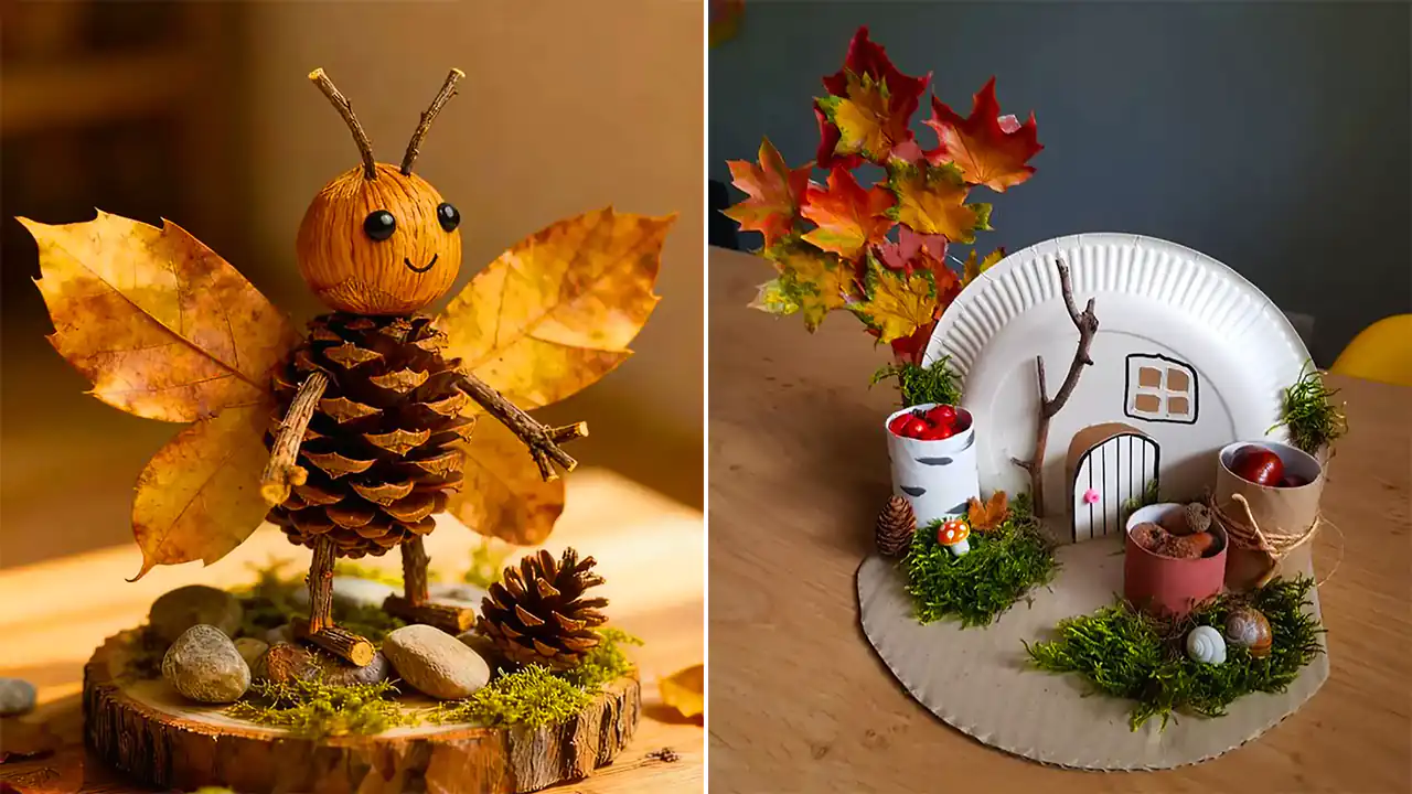 کاردستی های پاییزی