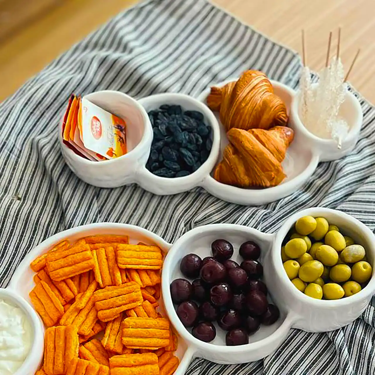 کاسه منقسم دار دست ساز