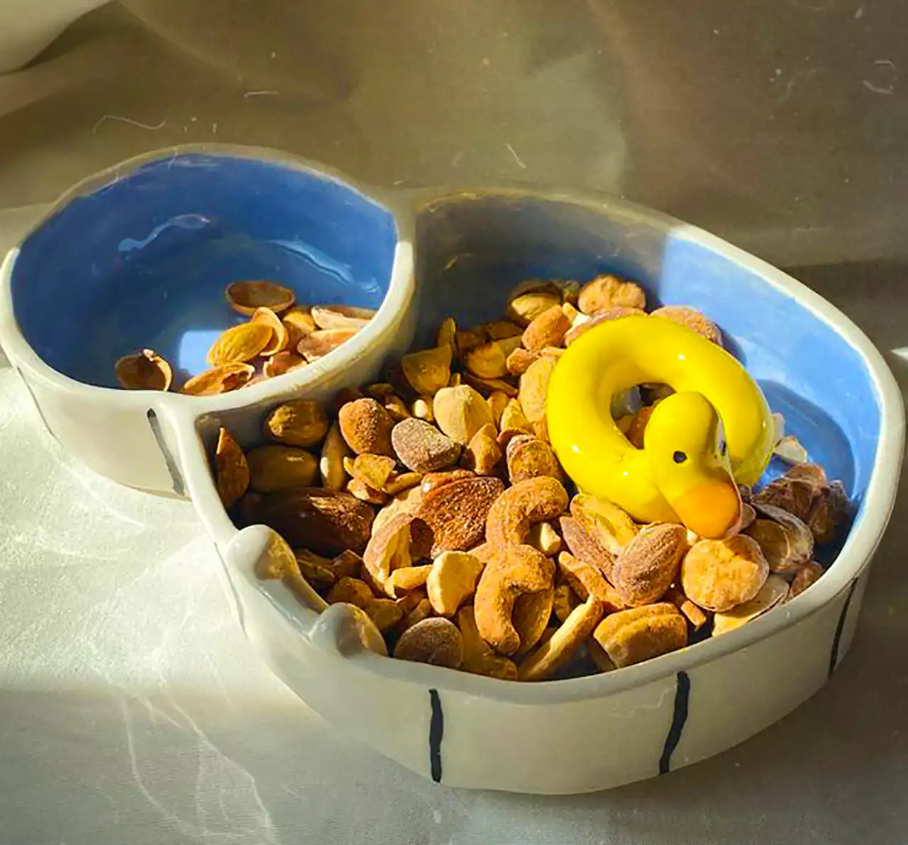 کاسه منقسم دار دست ساز