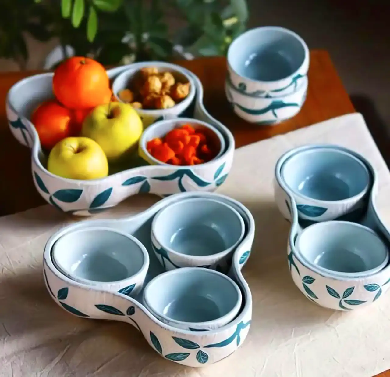 کاسه منقسم دار دست ساز