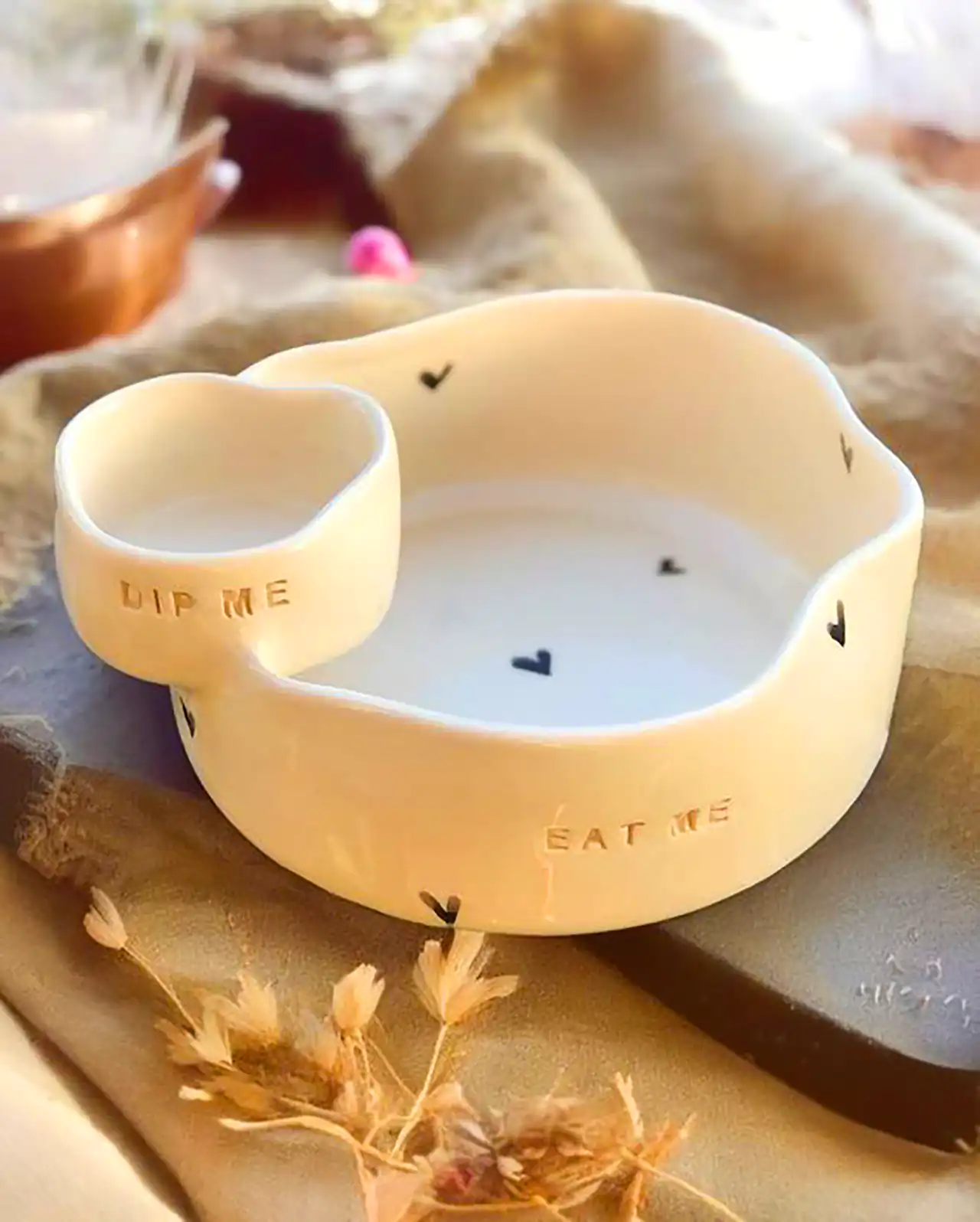 کاسه منقسم دار دست ساز