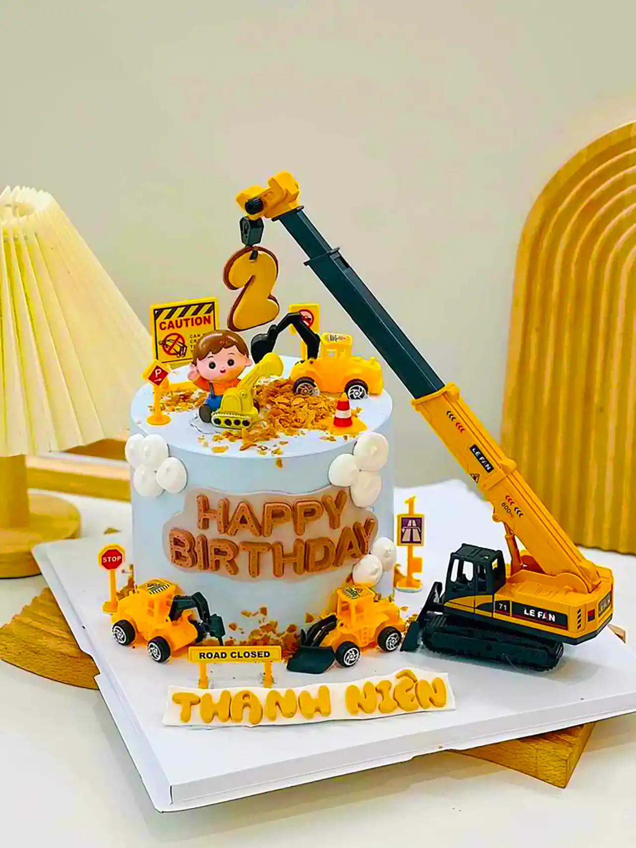 کیک پسرانه دو سالگی