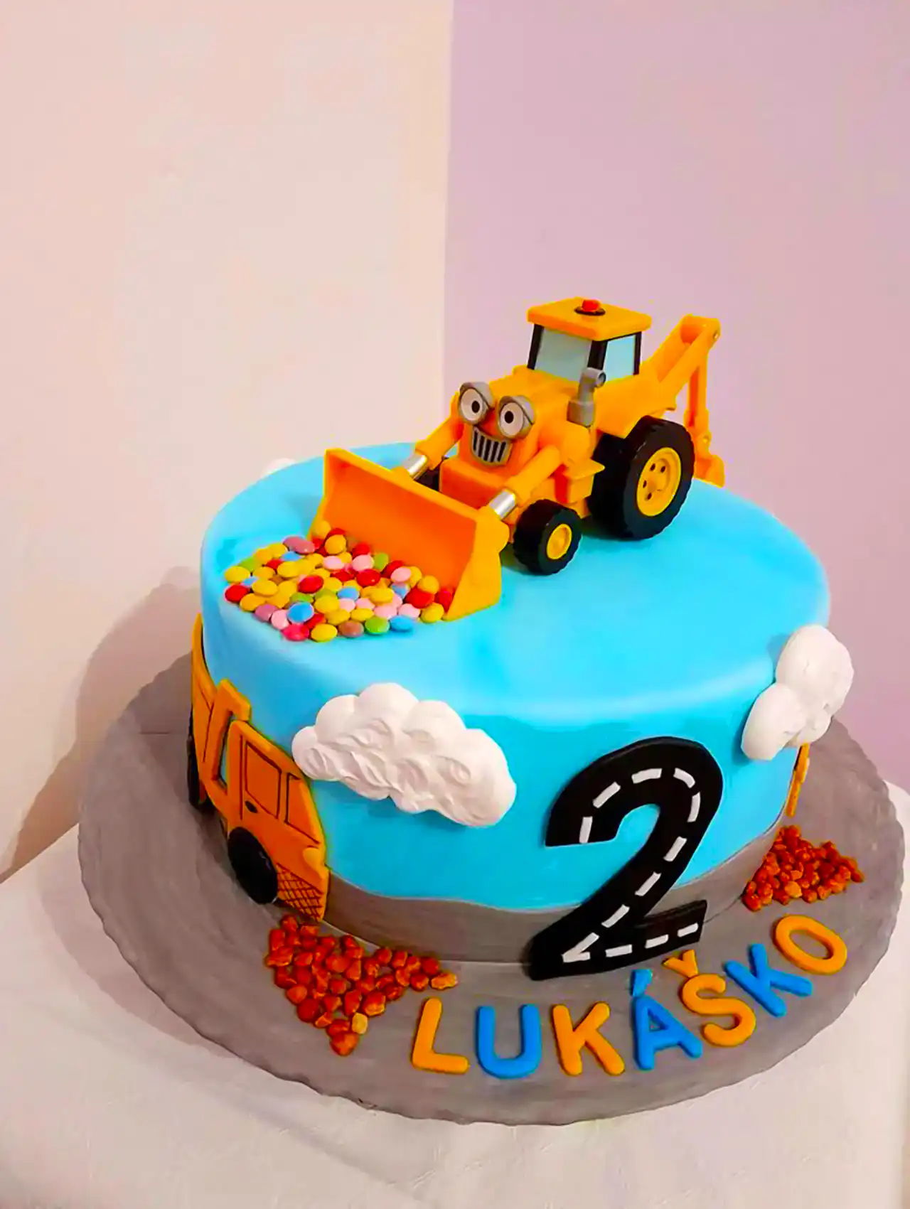 کیک پسرانه دو سالگی