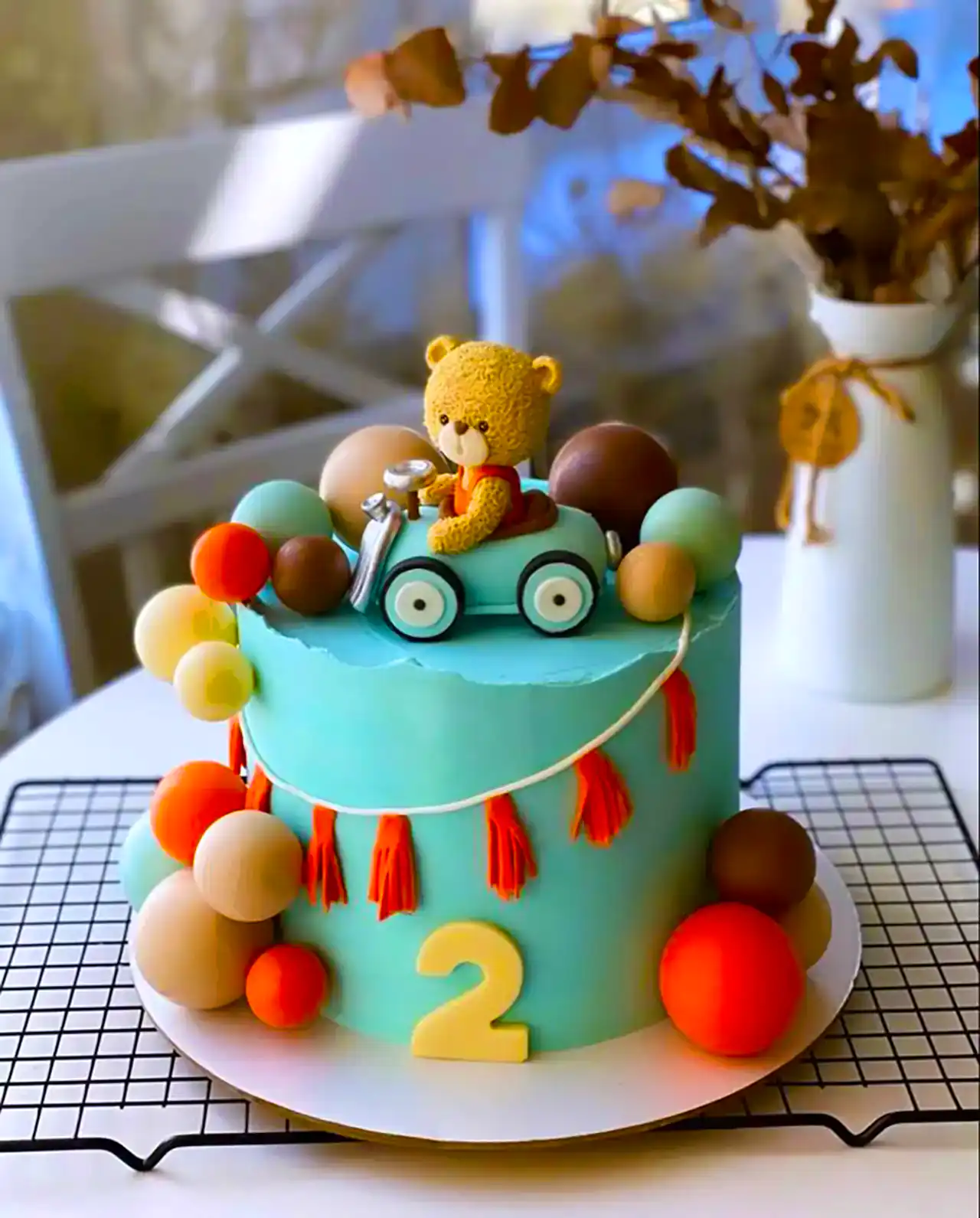 کیک پسرانه دو سالگی