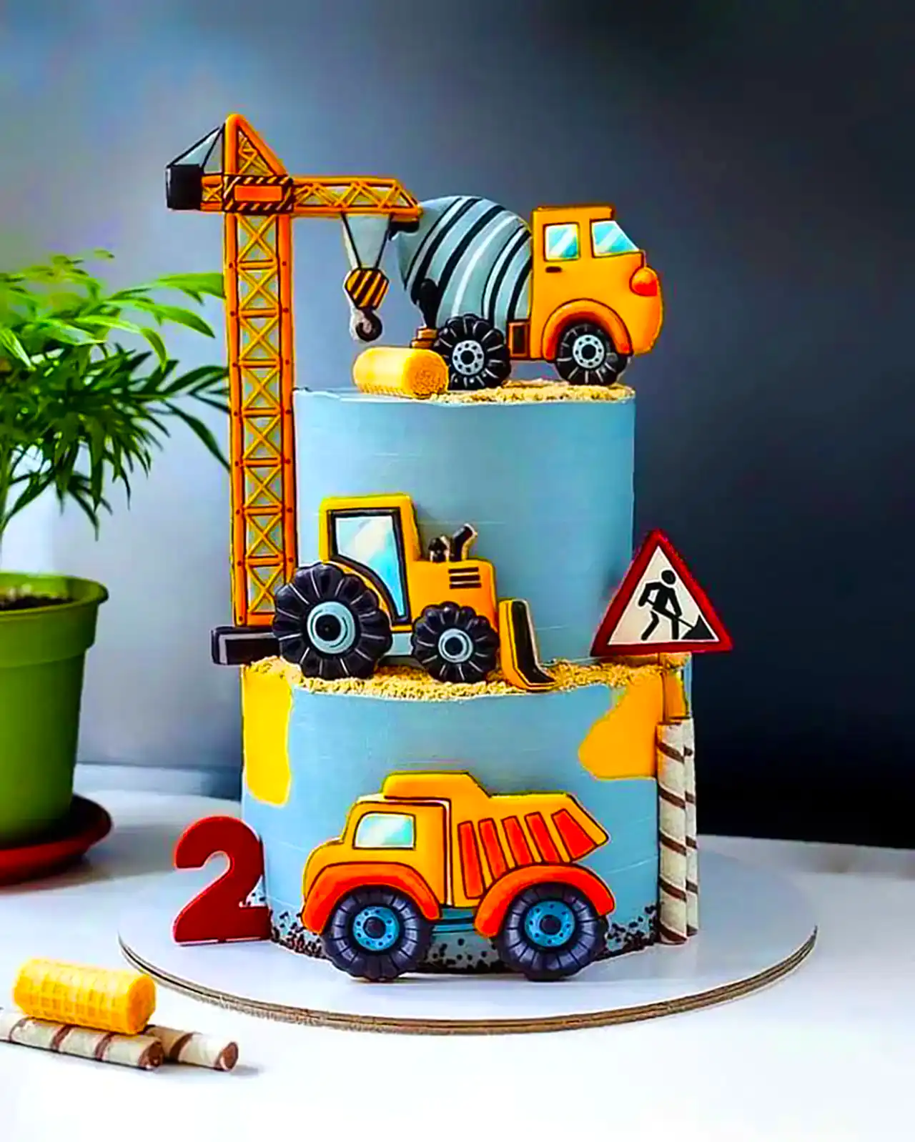 کیک پسرانه دو سالگی