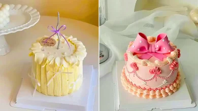 کیک تولد مینیمال جدید