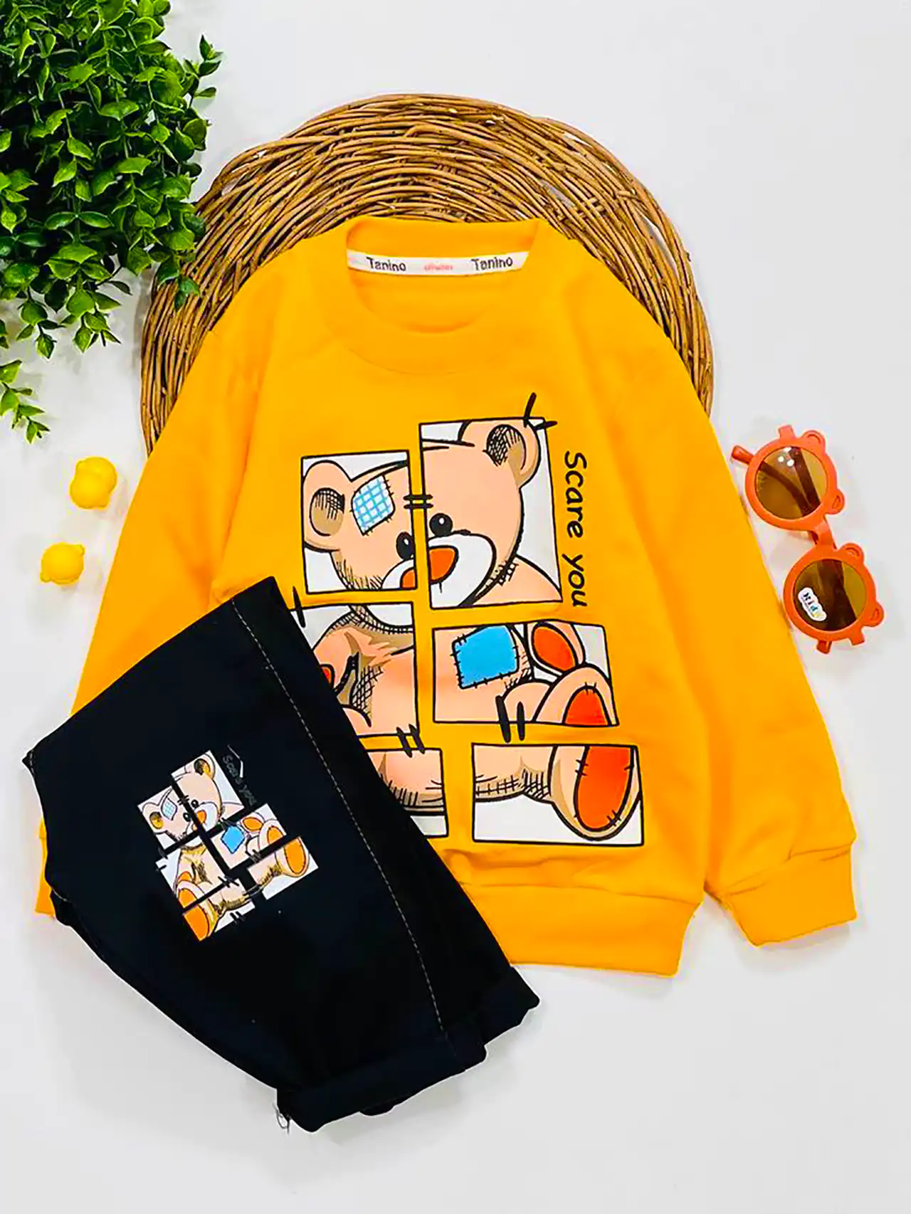 لباس دو تیکه برای بچه ها