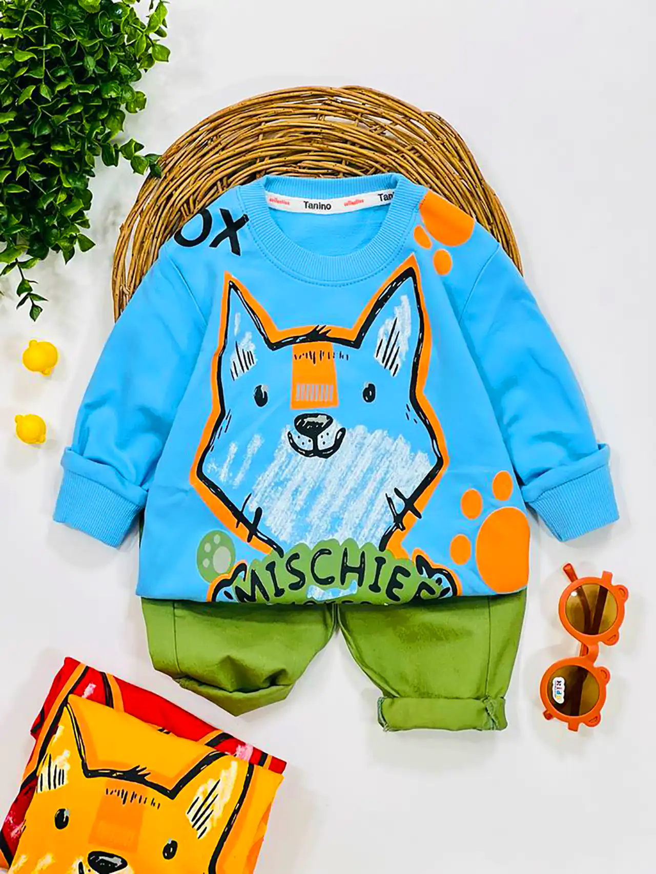 لباس دو تیکه برای بچه ها