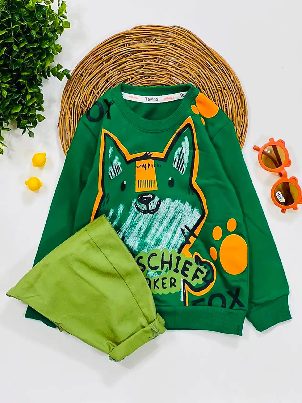 لباس دو تیکه برای بچه ها