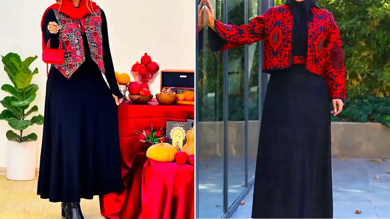 لباس جدید زنانه برای یلدا