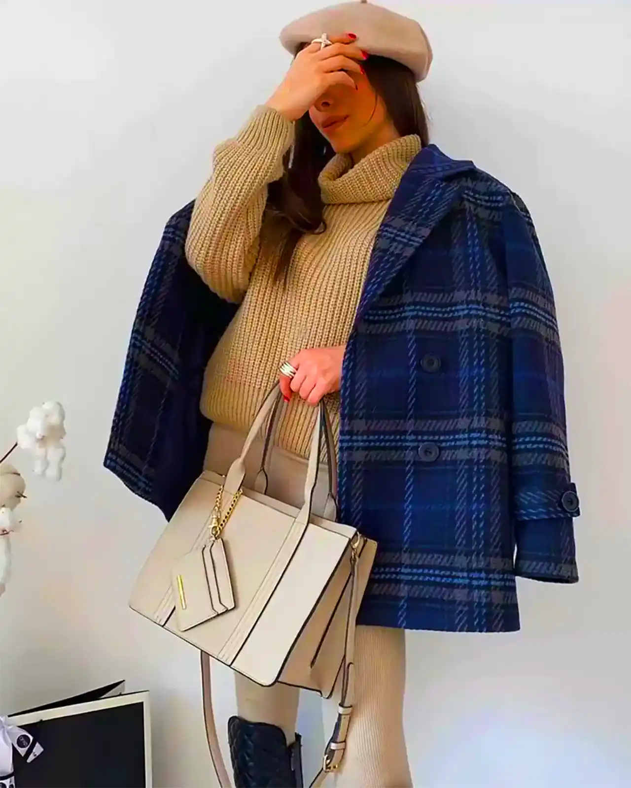 پالتو آستردار کوتاه