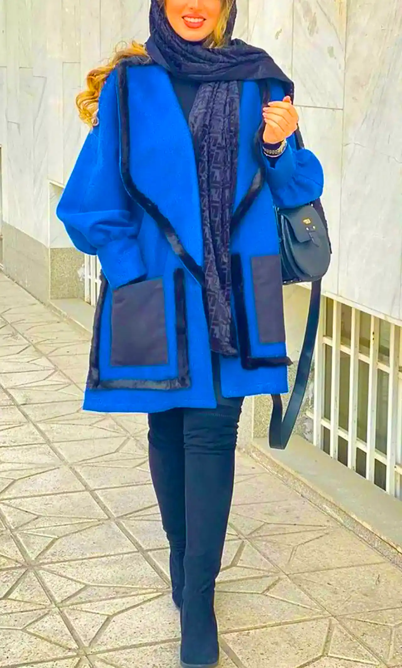 پالتو آستردار کوتاه