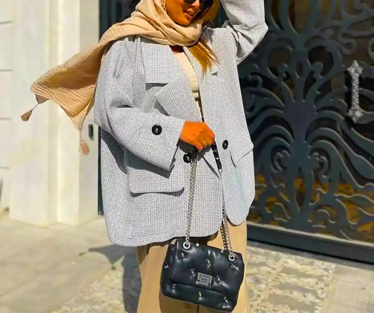 پالتو آستردار کوتاه