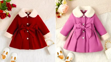 پالتو دخترانه عروسکی