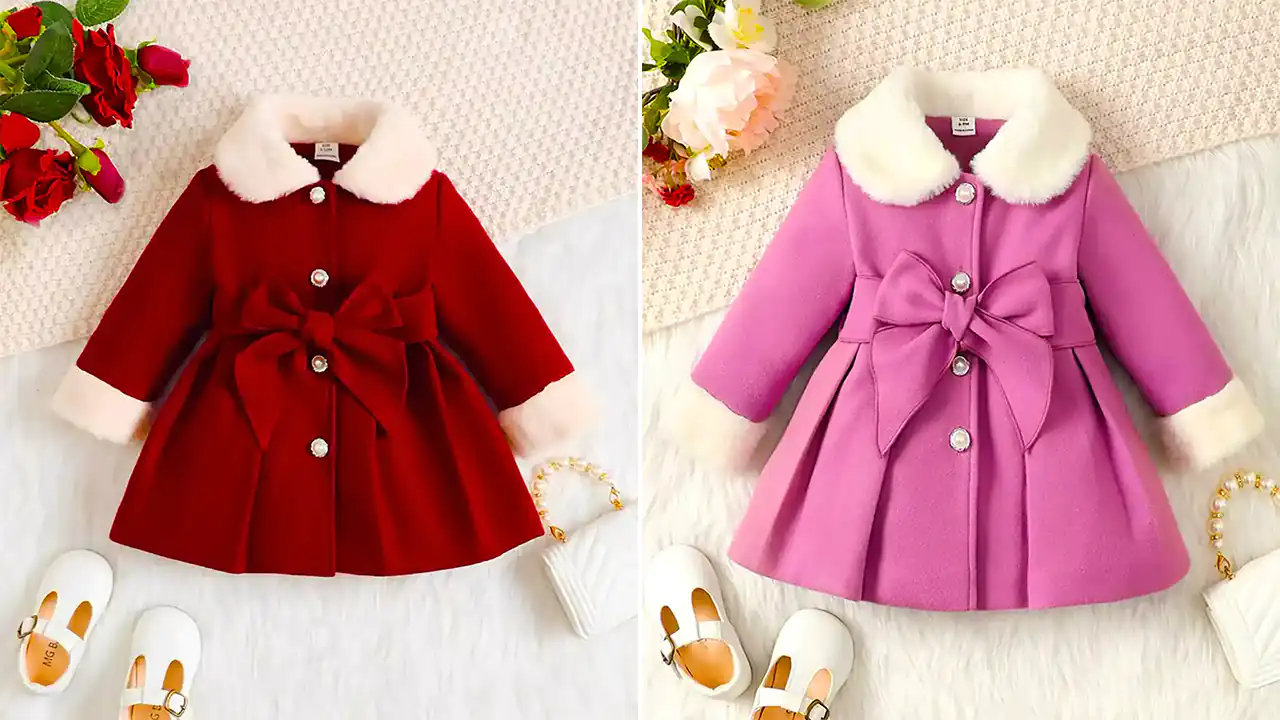 پالتو دخترانه عروسکی