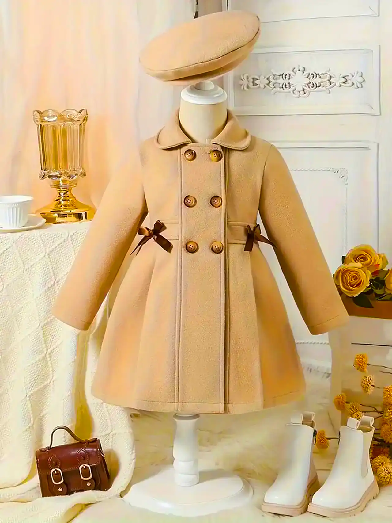 پالتو دخترانه عروسکی