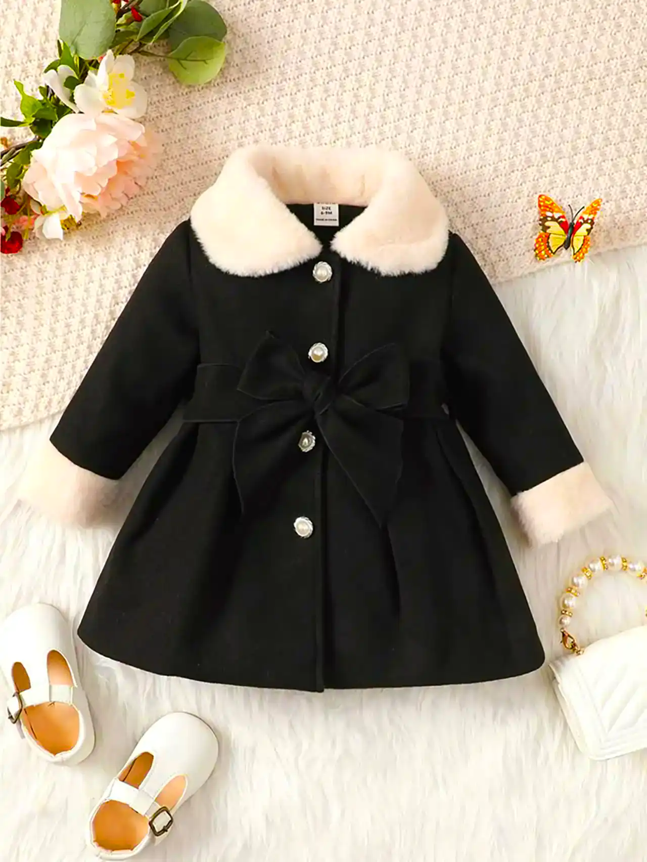 پالتو دخترانه عروسکی