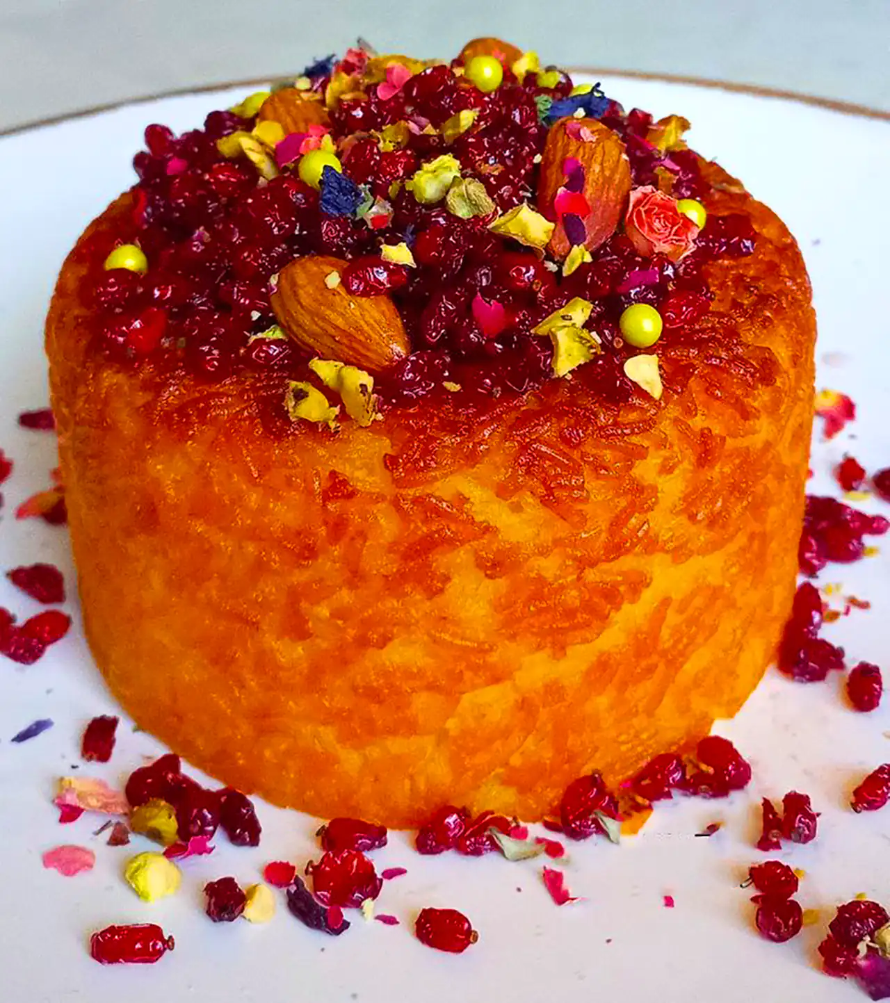 سرو ته چین قالبی تک نفره