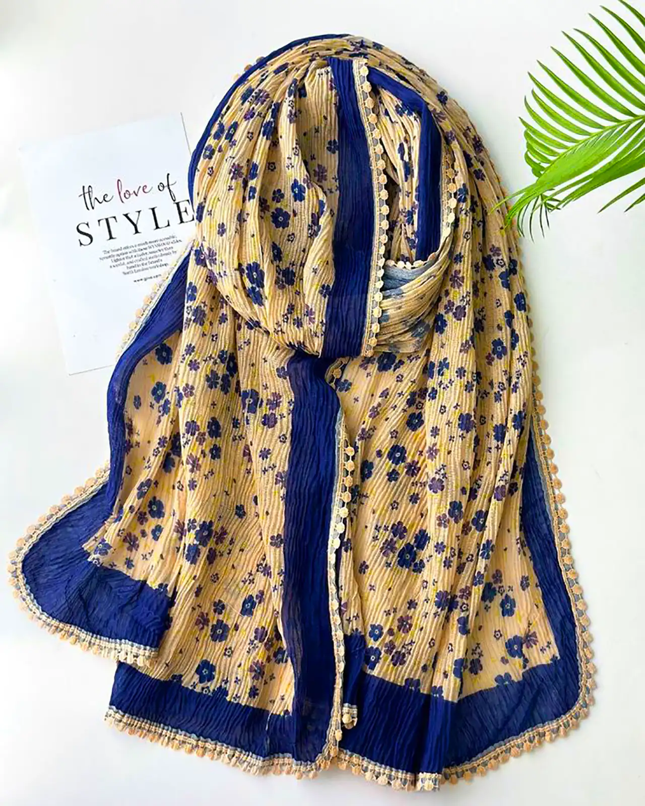 شال لبه عدسی برای مهمونی