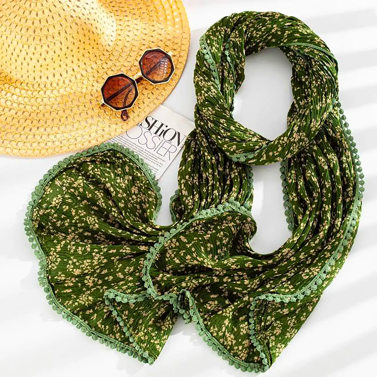 شال لبه عدسی برای مهمونی