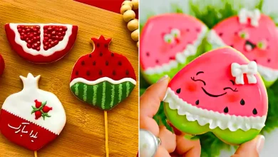 شیرینی فانتزی یلدایی