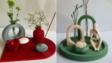 سینی دکوراتیو برای میز کنسول