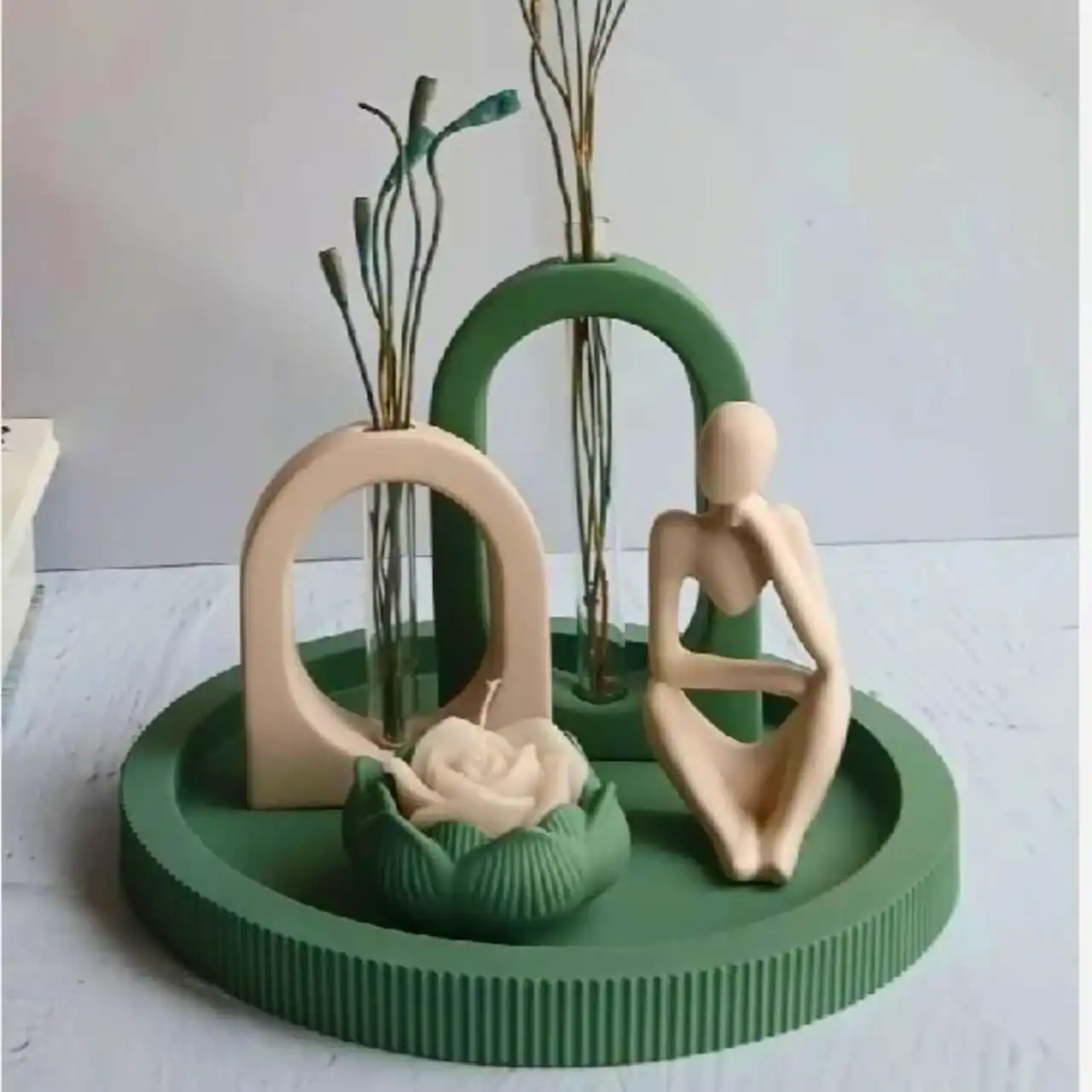 سینی دکوراتیو برای میز کنسول 