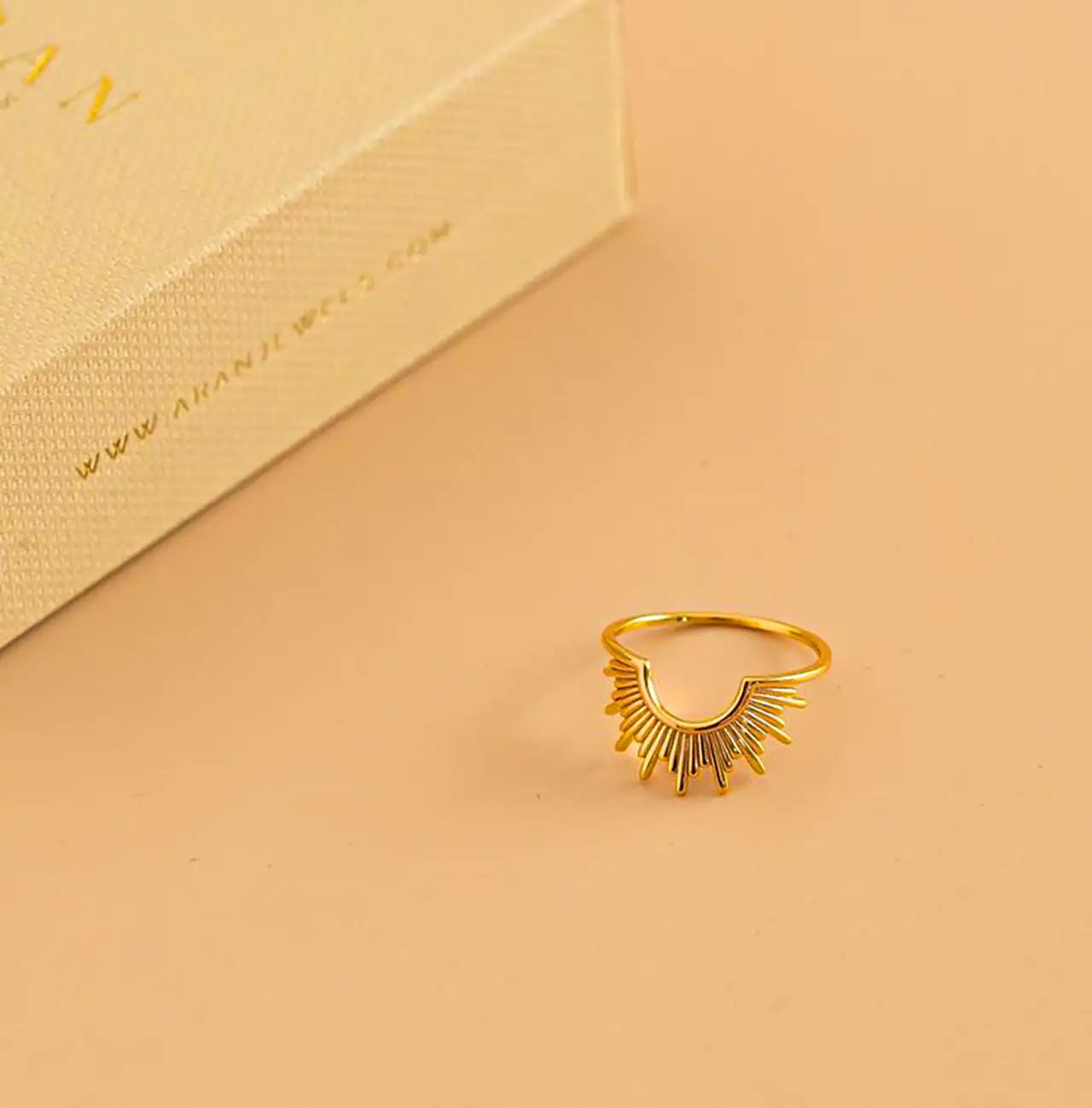 انگشتر طلا مینیمال جدید