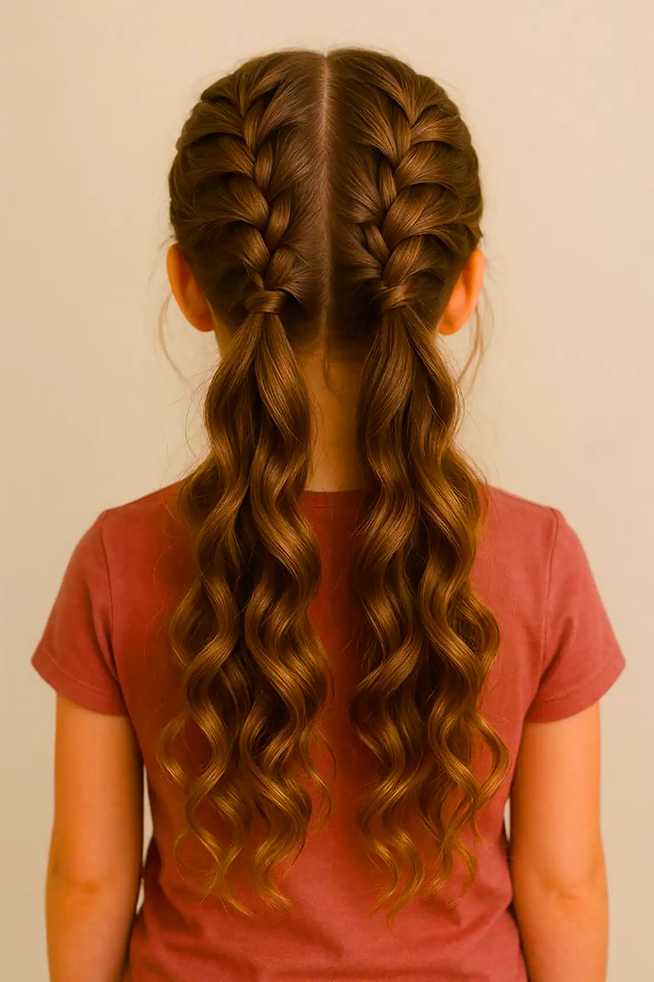 بافتن مو دختربچه