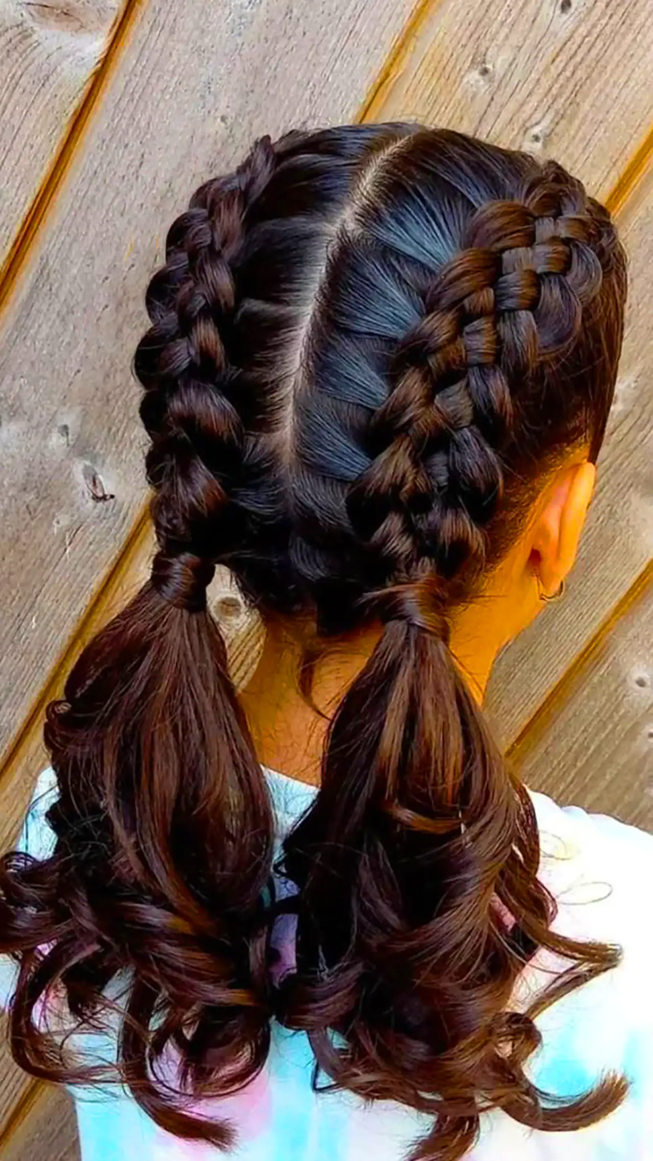 بافتن مو دختربچه