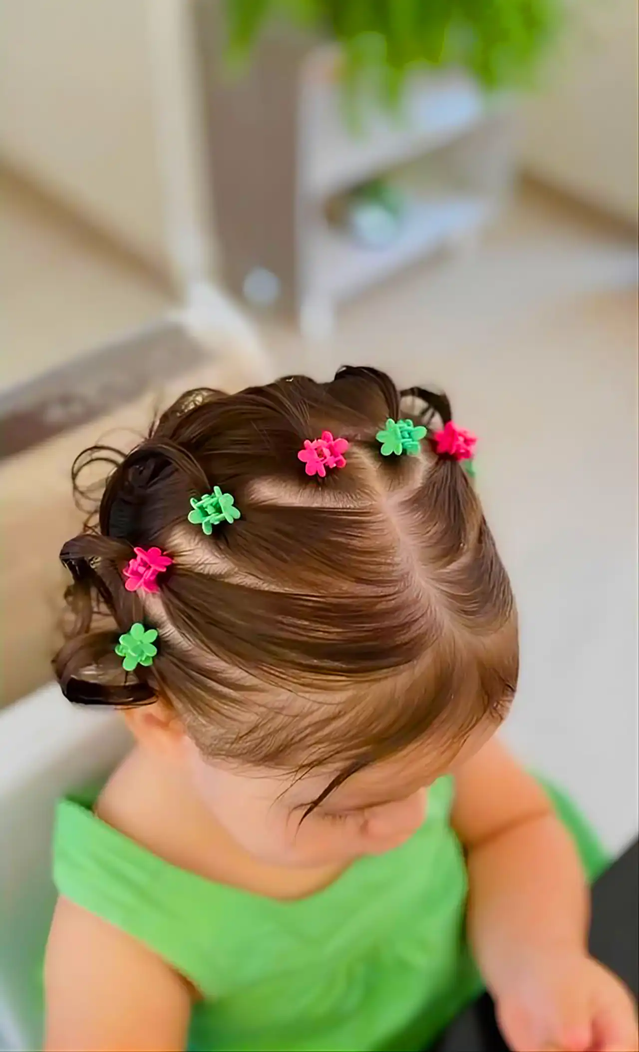 بافتن مو دختربچه