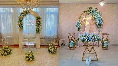 بک گراند جشن عقد