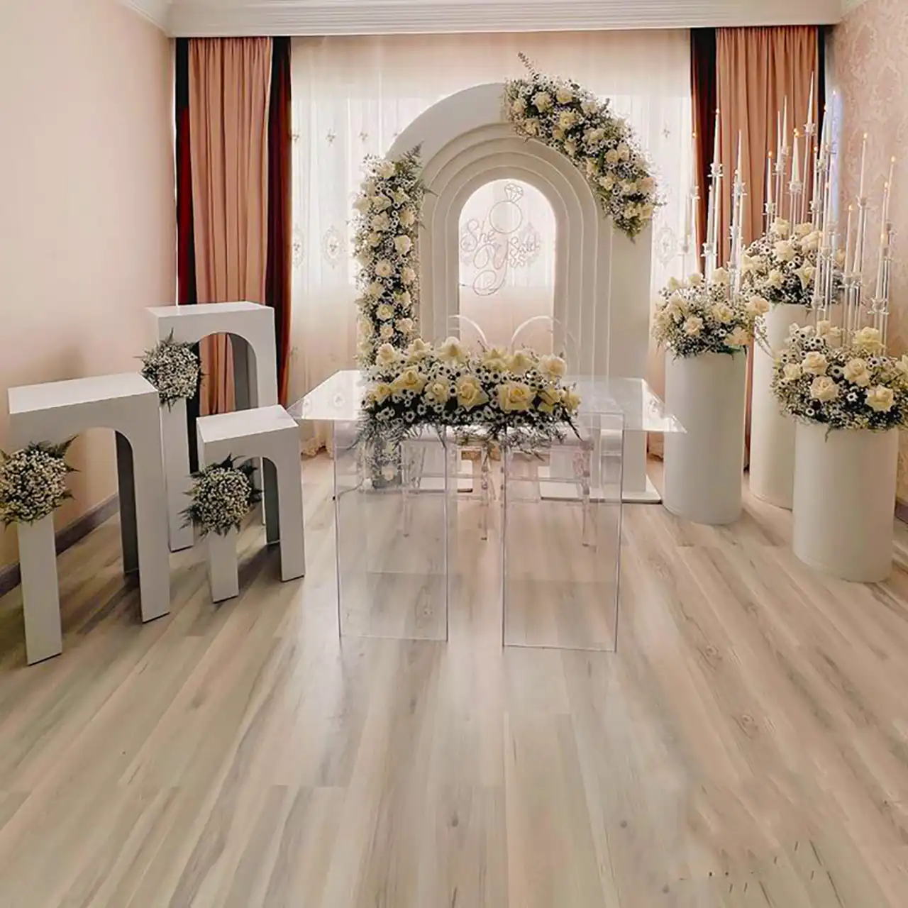 بک گراند جشن عقد