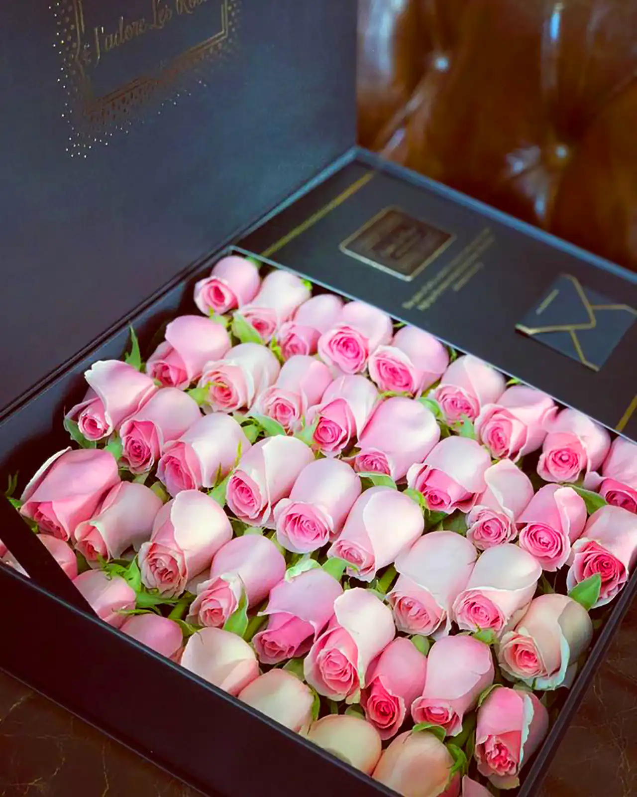 باکس گل صورتی خاص