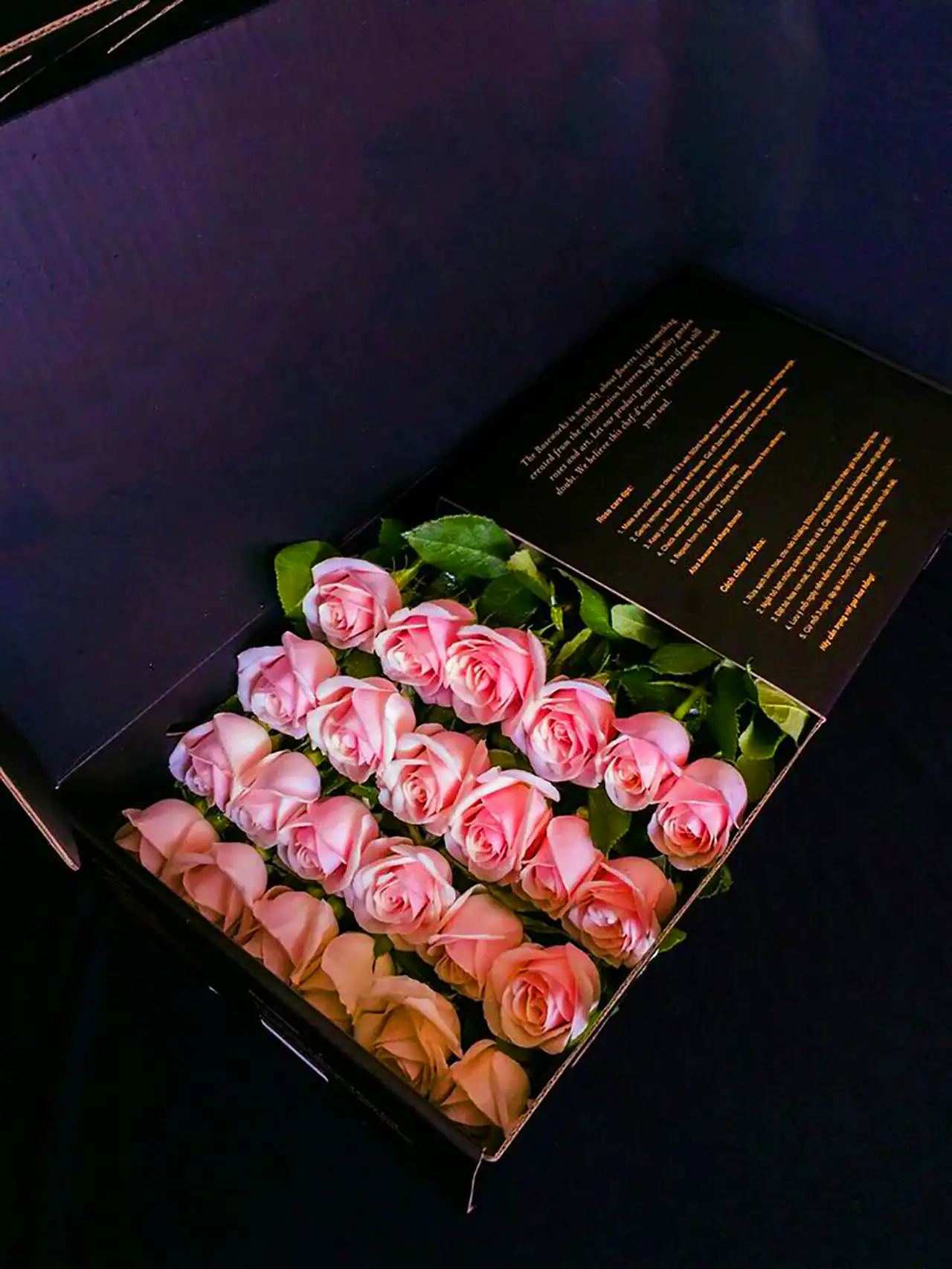 باکس گل صورتی خاص