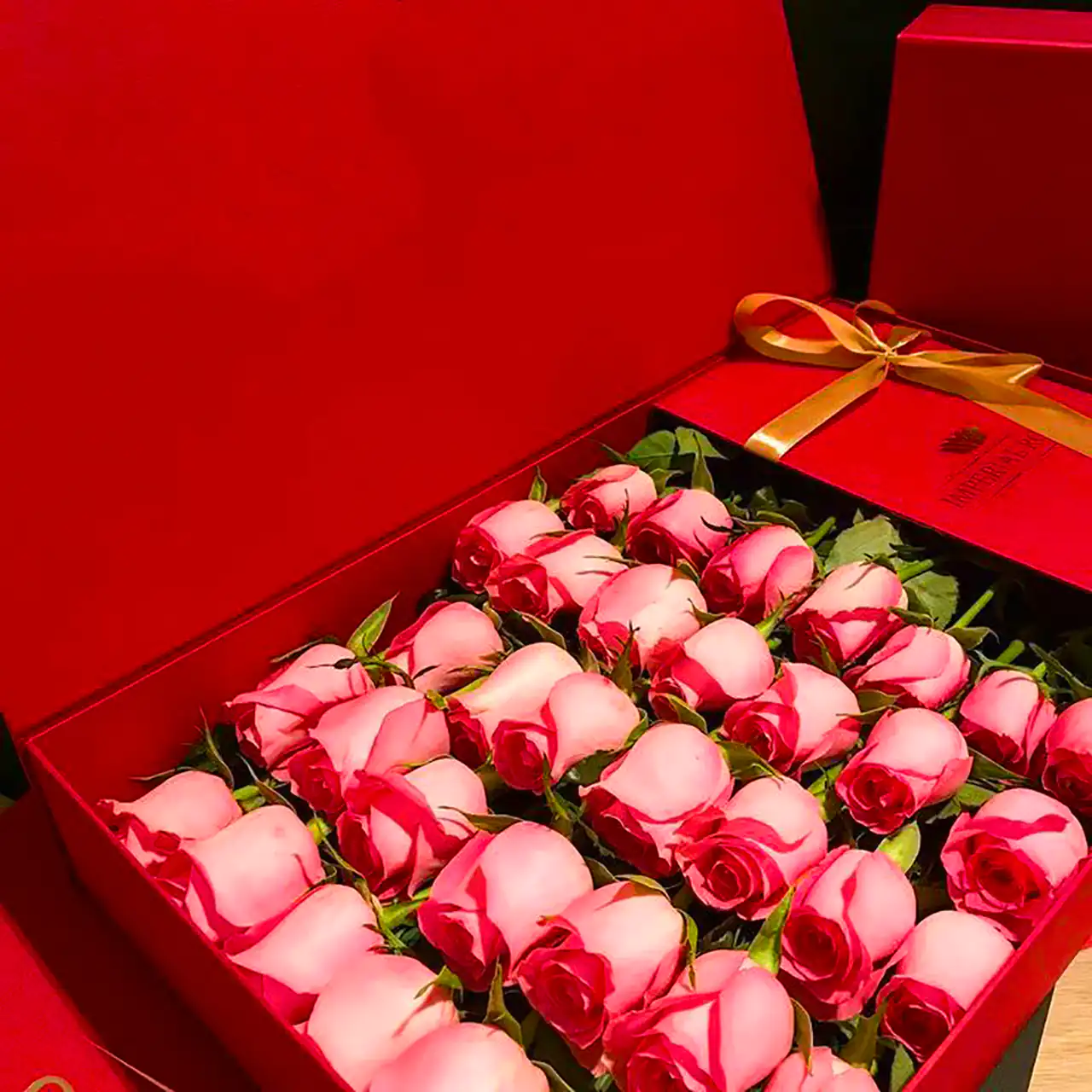 باکس گل صورتی خاص