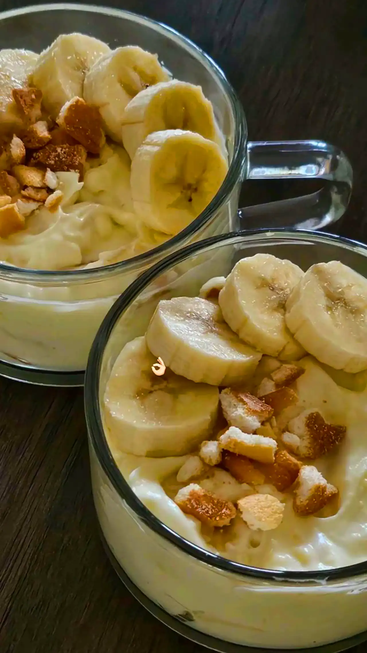 دسر موزی زیبا