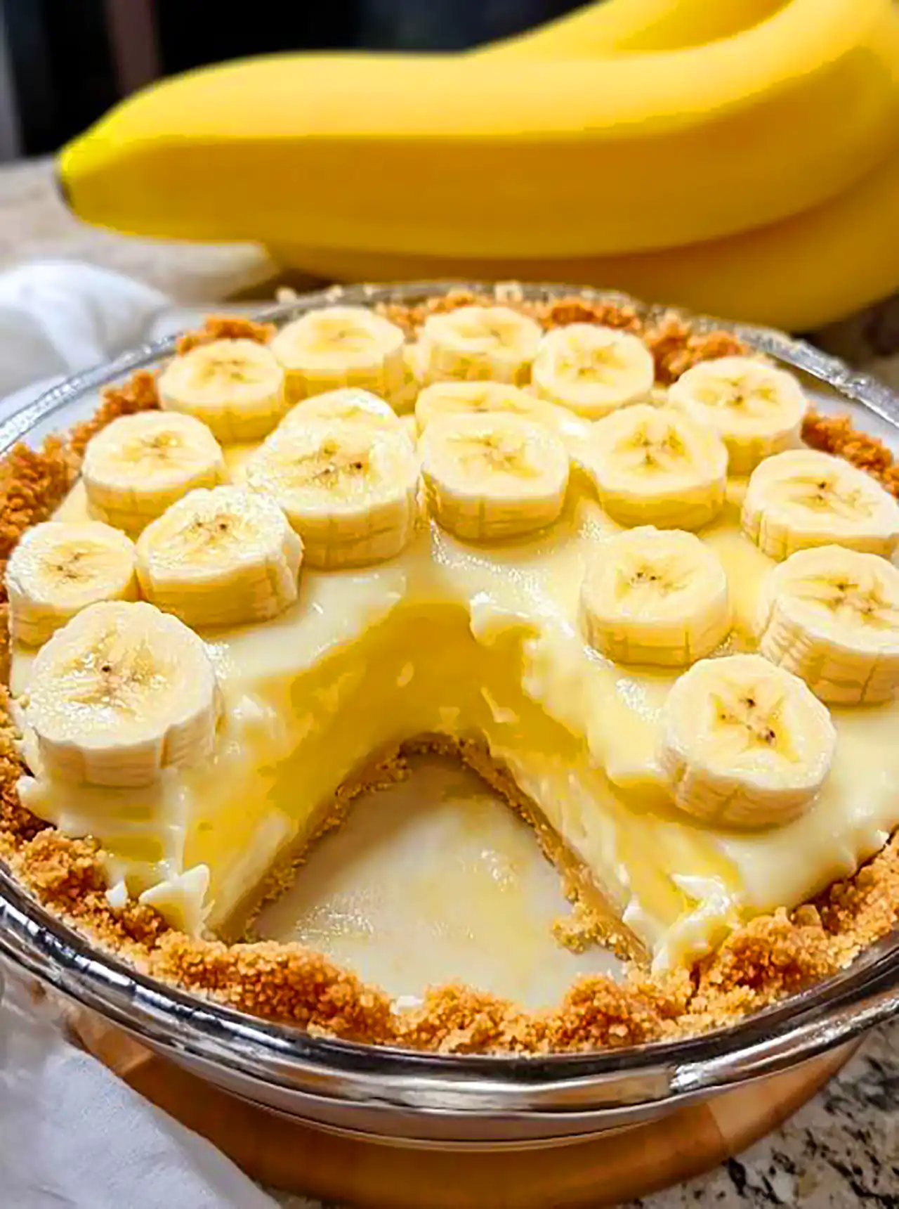 دسر موزی زیبا