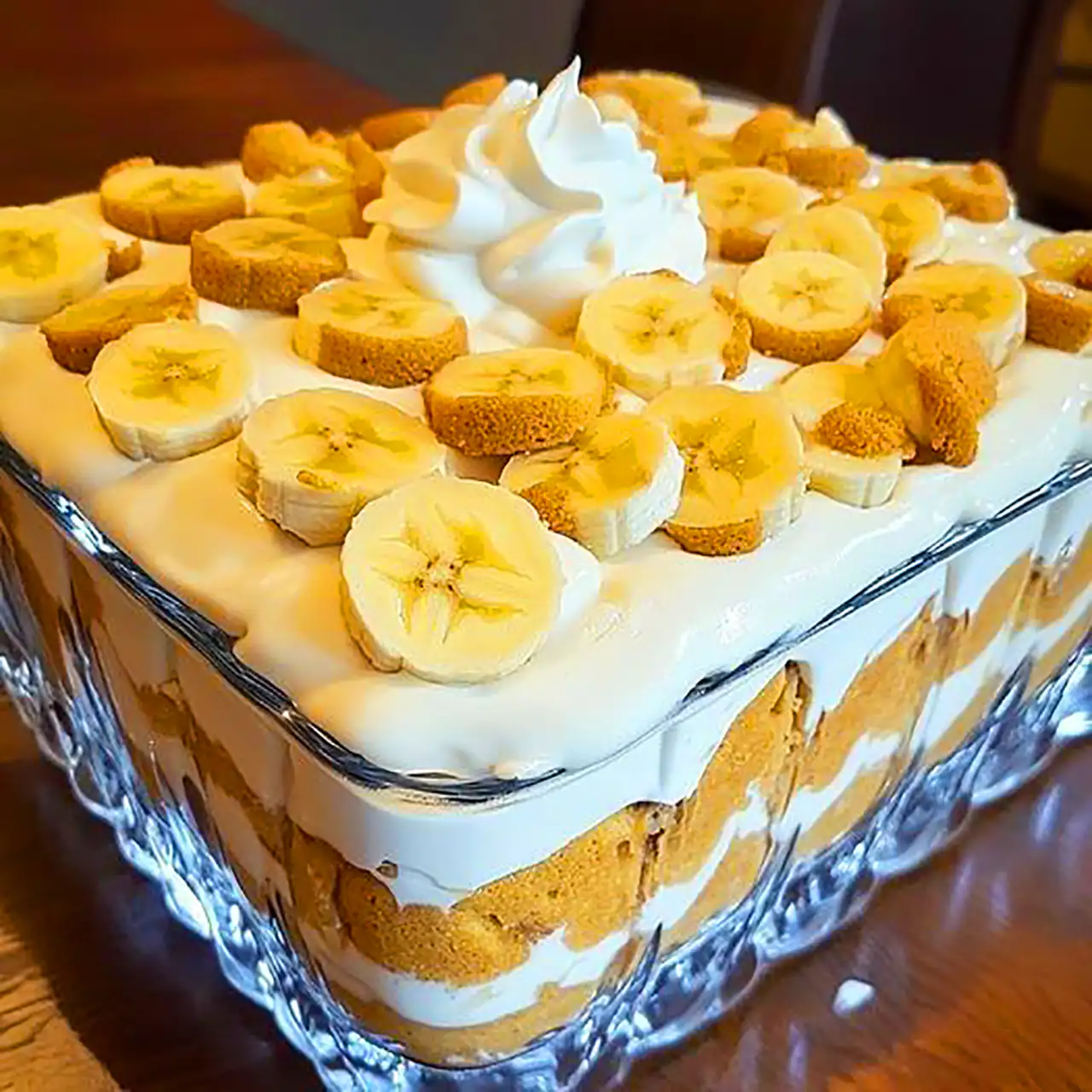 دسر موزی زیبا