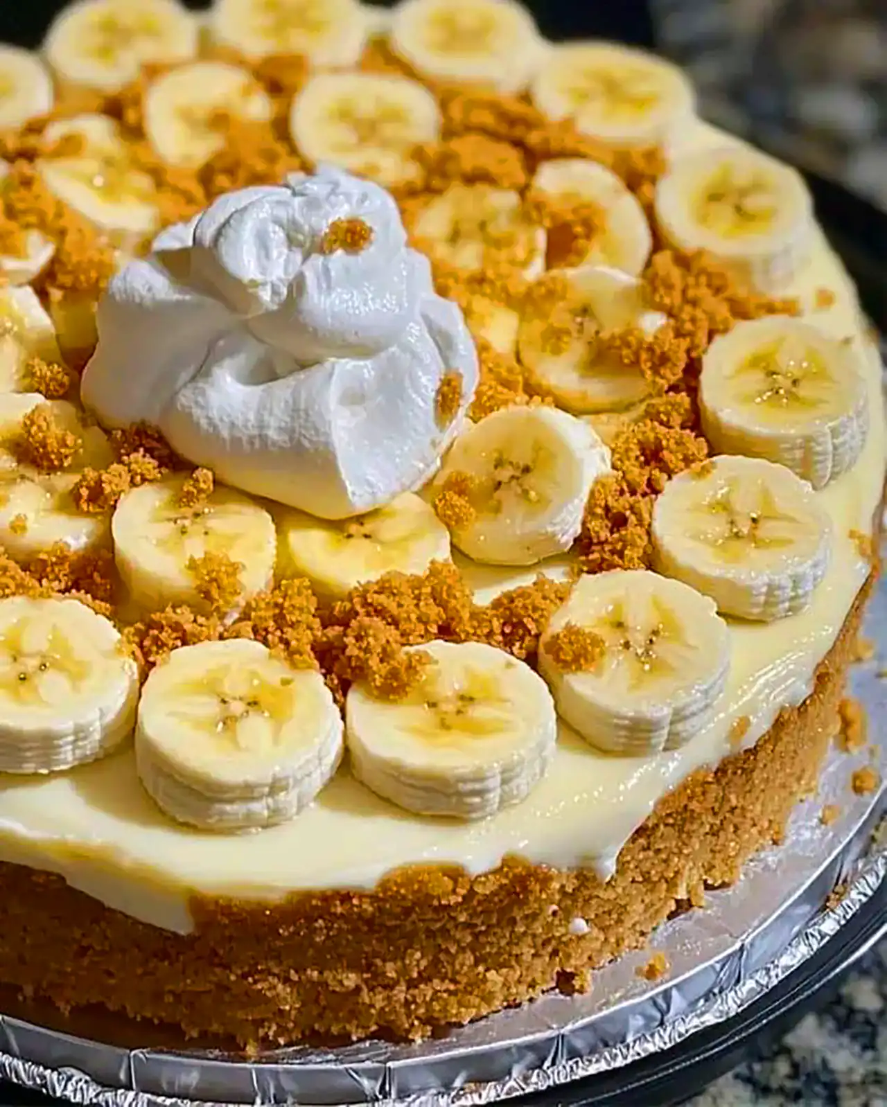 دسر موزی زیبا