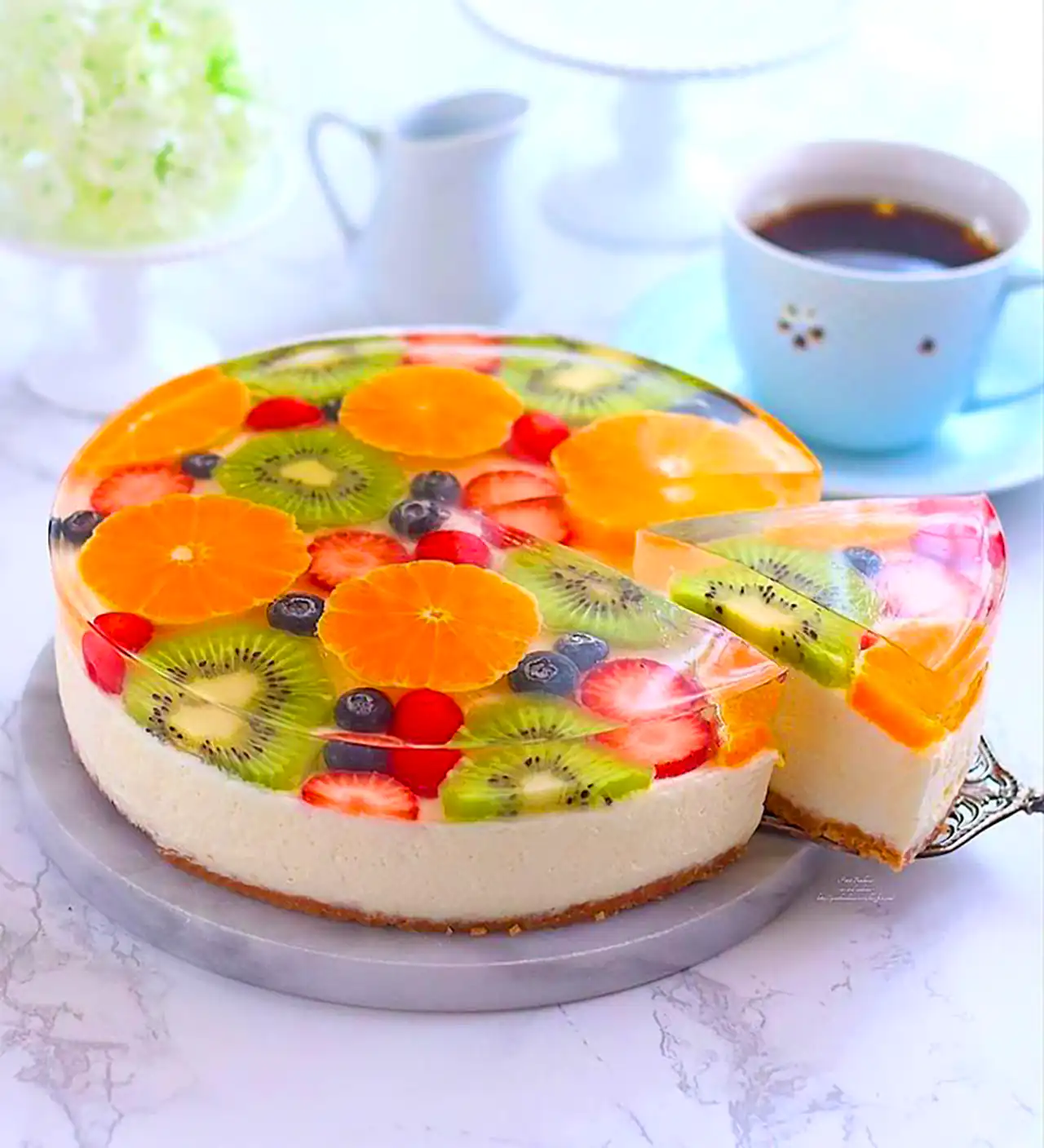 دسر ژله ای برای مهمانی