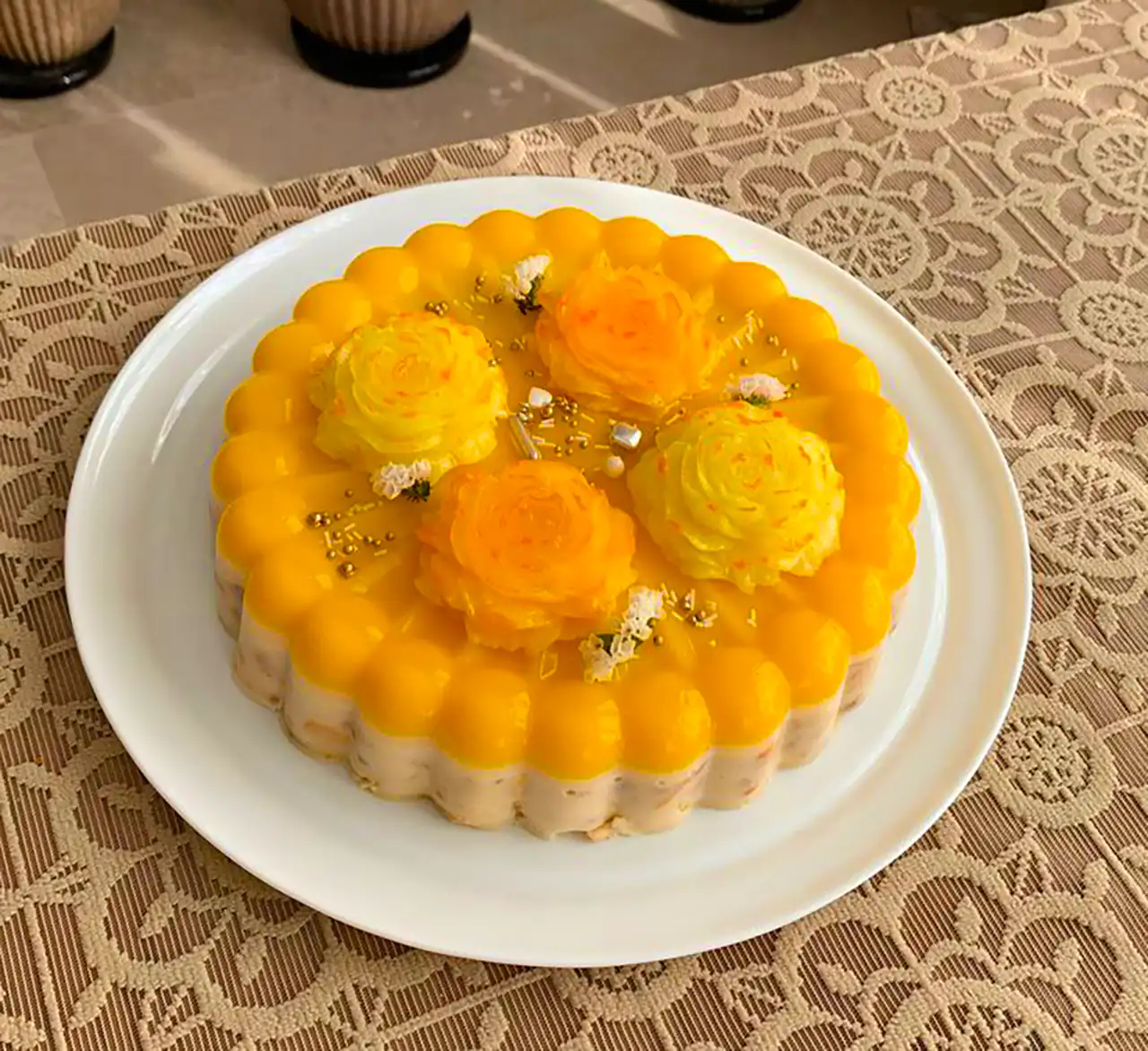 دسر ژله ای برای مهمانی