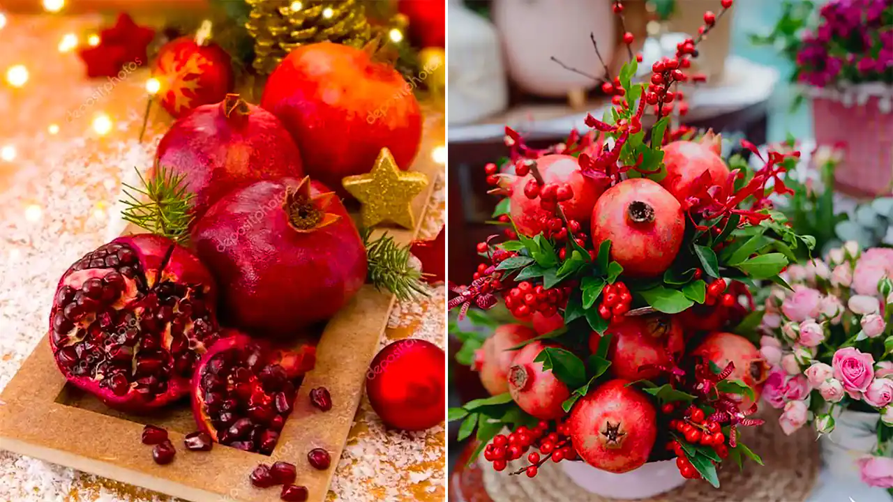 دیزاین انار برای یلدا