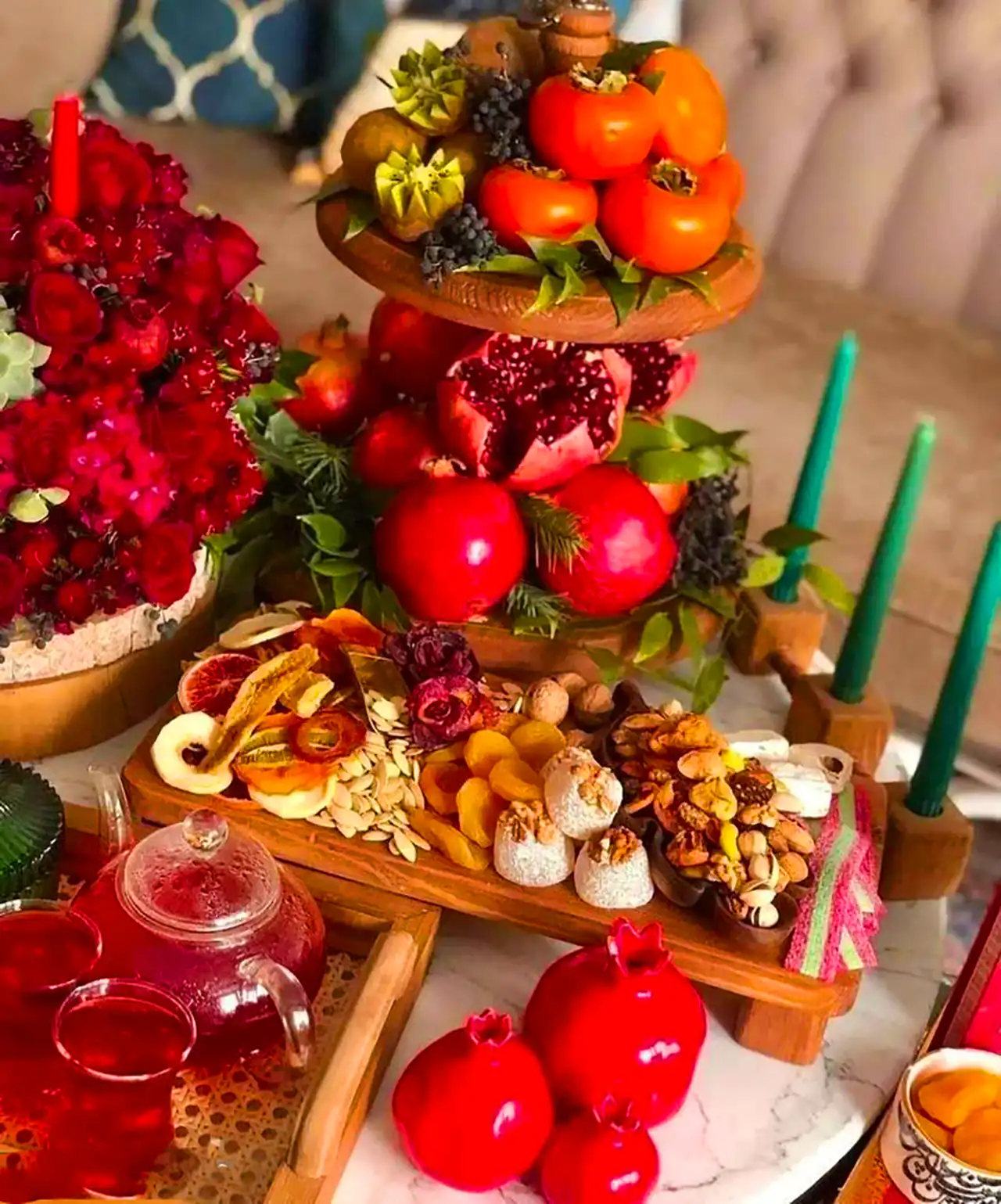 دیزاین انار برای یلدا