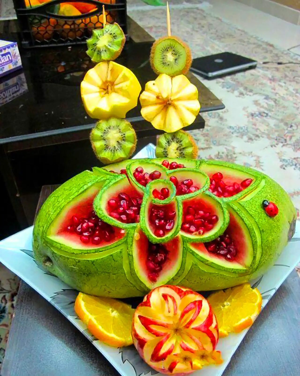 دیزاین هندوانه شب یلدا