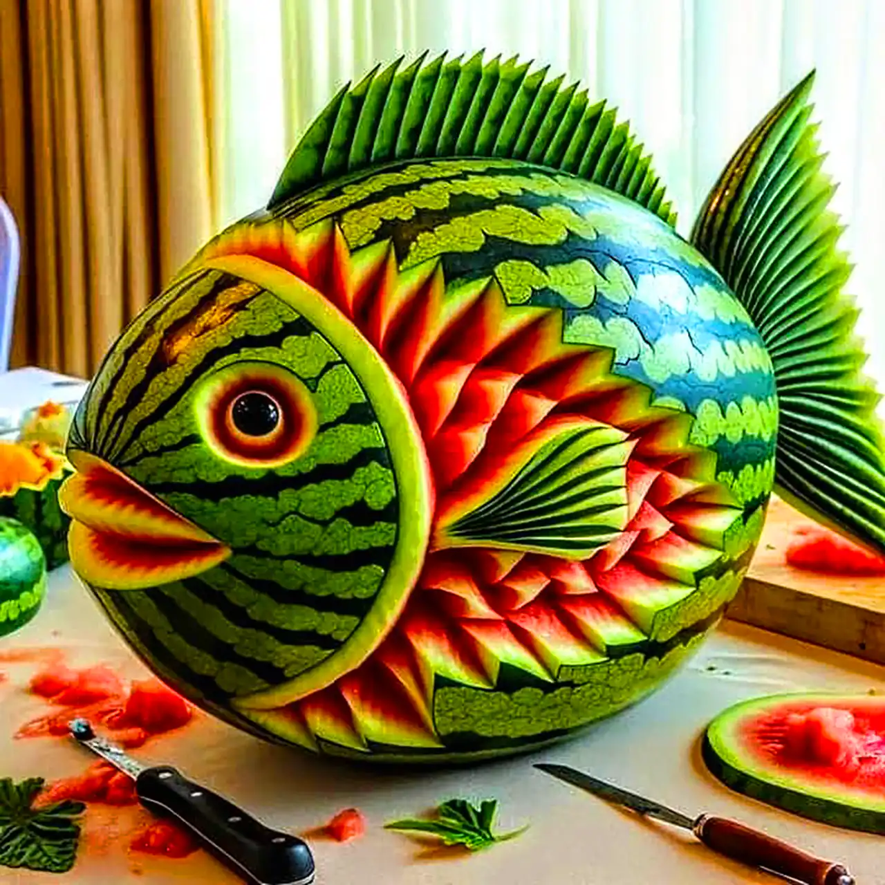 دیزاین هندوانه شب یلدا